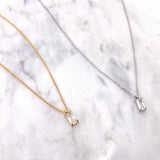 Dainty Rectangle Necklace