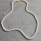 Simple Pearl Necklace