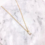 Dainty Rectangle Necklace