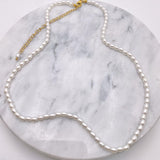 Simple Pearl Necklace