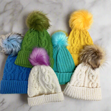 Hand-Knit Wool Hats