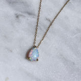 Dainty Opal Necklace