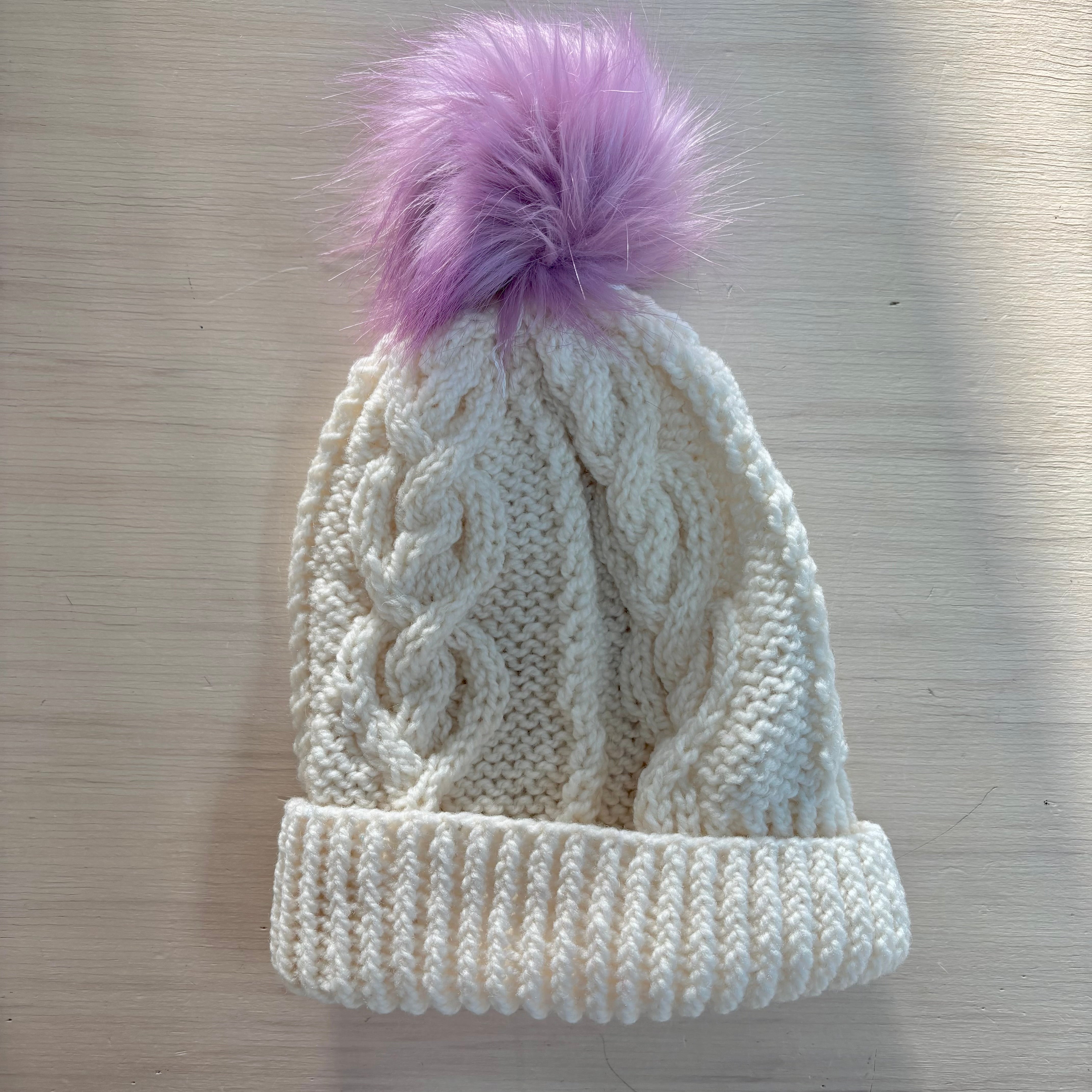 Hand-Knit Wool Hats